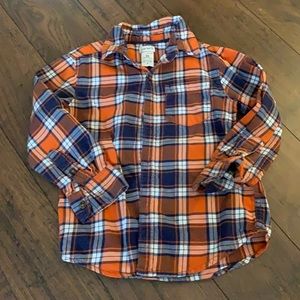 Carter’s 3t flannel long sleeve button up